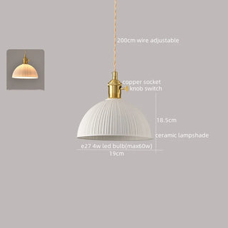 Celako™ Seramia Pendant Light | Ceramic Dining Room Lighting
