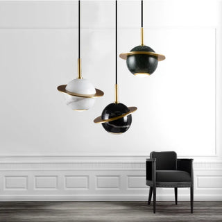 Celako™ Lumare Pendant Light | Marble Bedroom Lighting