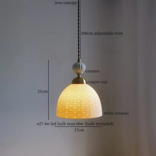 Celako™ Ceradore Pendant Light | Ceramic Kitchen Island Lighting