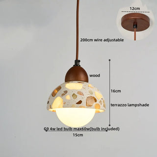 Celako™ Strazzo Pendant Light | Terrazzo Dining Room Lighting