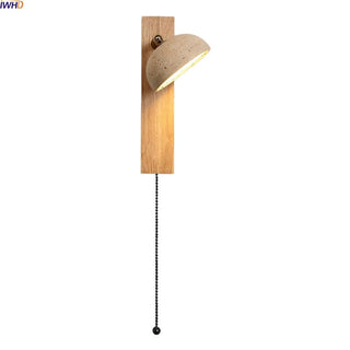 Celako™ Ishiki Wall Light | Yellow Travertine Living Room Lighting