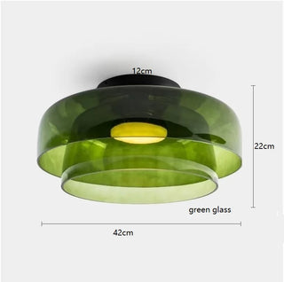 Celako™ Ambrise Pendant Light | Glass Dining Room Lighting