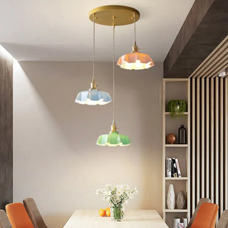 Celako™ Aurivian Pendant Light | Glass Kitchen Island Lighting