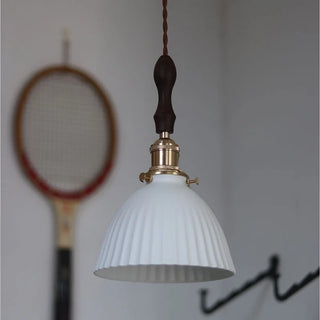 Celako™ Albaris Pendant Light | White Ceramic Kitchen Island Lighting