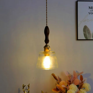 Celako™ Auriglass Pendant Light | Glass Stone Dining Room Lighting