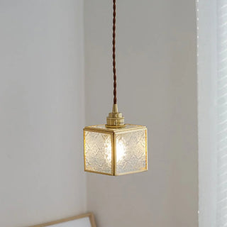 Celako™ Quadris Pendant Light | Glass Nordic Minimalism Bedroom Lighting