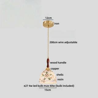 Celako™ Argila Pendant Light | Ceramic Dining Room Lighting
