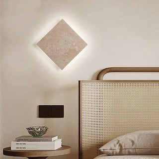 Celako™ Sabiore Wall Light | Yellow Travertine Japan Style