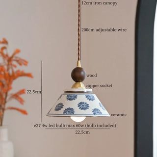 Celako™ Verdacera Pendant Light | Ceramic Bedroom Lighting
