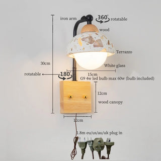 Celako™ Terzio Wall Light | Terrazzo Living Room Lighting