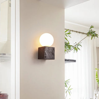 Celako™ Tenebris Wall Light | Black Travertine Kitchen Island Lighting