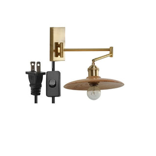 Celako™ Gildra Wall Light | Wood Bedroom Lighting