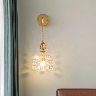 Celako™ Aurique Wall Light | Glass Bedside Lighting