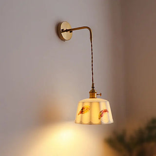 Celako™ Ceravi Wall Light | Copper Ceramic Living Room Lighting