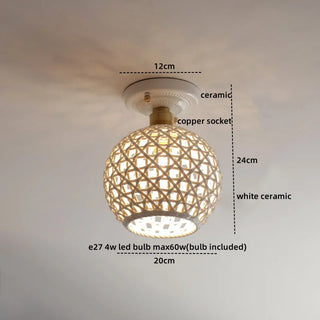 Celako™ Concava Ceiling Light | Ceramic Kitchen Island Lighting