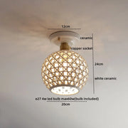 F White Ceramic