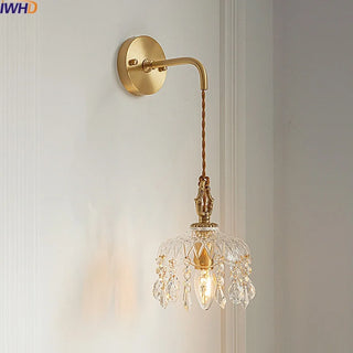 Celako™ Vitrienne Wall Light | Glass Bedroom Lighting