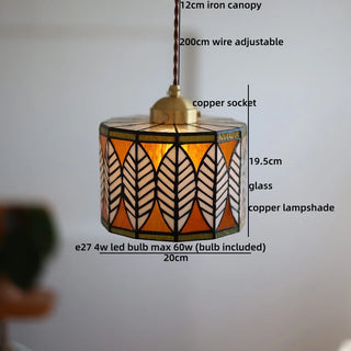 Celako™ Ambrel Pendant Light | Glass Kitchen Island Lighting