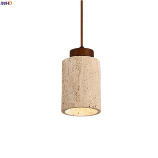 Celako™ Travenza Pendant Light | Yellow Travertine Kitchen Island Lighting