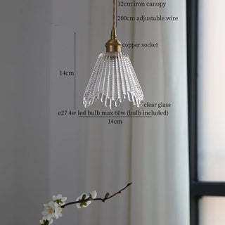 Celako™ Celadelle Pendant Light | Green Glass French Vintage Kitchen Island Lighting