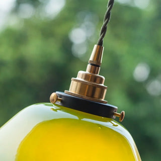 Celako™ Nelumbra Pendant Light | Glass Stone Kitchen Island Lighting