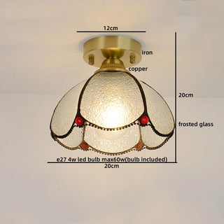 Celako™ Cuvena Pendant Light | Copper Glass Kitchen Island Lighting