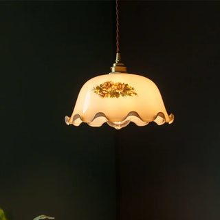 Celako™ Auricone Pendant Light | Glass Vintage Bedroom Lighting