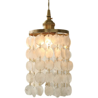 Celako™ Capizo Pendant Light | Shell Bedroom Lighting