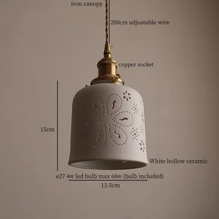 Celako™ Lucerra Pendant Light | Ceramic Kitchen Island Lighting