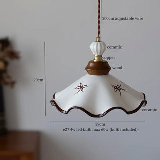 Celako™ Albiora Pendant Light | Ceramic Kitchen Island Lighting