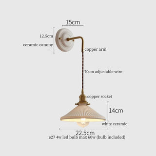 Celako™ Opalique Wall Light | White Glass Living Room Lighting