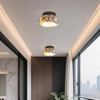 Celako™ Lunastone Ceiling Light | Marble Modern Style Bedroom Lighting