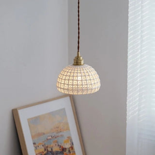 Celako™ Kaoluna Pendant Light | White Ceramic Kitchen Island Lighting