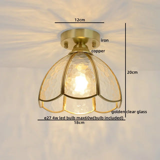 Celako™ Cuvena Pendant Light | Copper Glass Kitchen Island Lighting