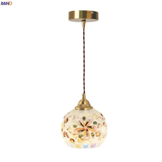 Celako™ Nacreon Pendant Light | Resin And Shell Living Room Lighting