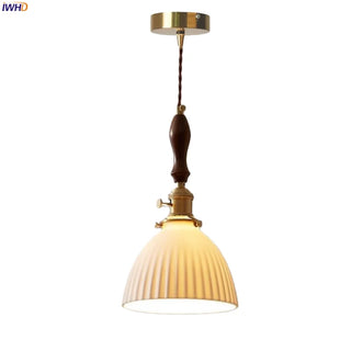 Celako™ Albaris Pendant Light | White Ceramic Kitchen Island Lighting