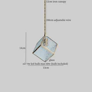 Celako™ Vitralia Pendant Light | Glass Kitchen Island Lighting