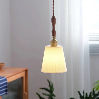 Celako™ Cerelume Pendant Light | White Ceramic Kitchen Island Lighting