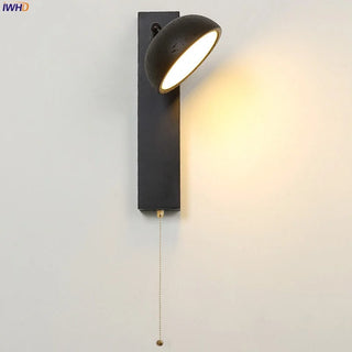 Celako™ Tarvion Wall Light | Black Travertine Wabi Sabi Modern Kitchen Island Lighting