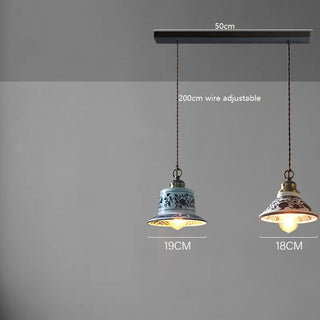 Celako™ Aurelie Pendant Light | Ceramic Dining Room Lighting