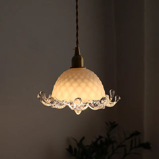 Celako™ Cuprique Pendant Light | Glass Bedroom Lighting