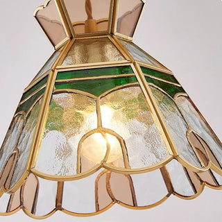 Celako™ Fiorene Pendant Light | Glass French Vintage Living Room Lighting