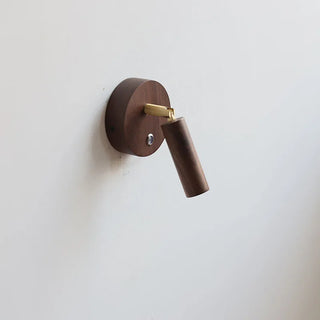Celako™ Walden Wall Light | Walnut Wood Bedside Lighting