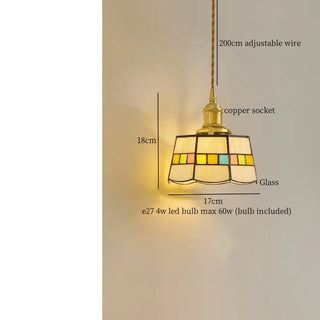 Celako™ Vitriana Pendant Light | Glass Bedroom Lighting