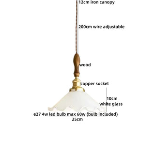 Celako™ Amfora Pendant Light | Glass Bedroom Lighting