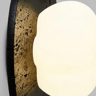 Celako™ Stravine Wall Light | Black Travertine Living Room Lighting