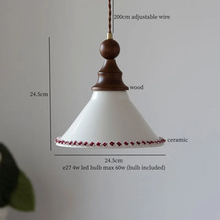 Celako™ Ceraflor Pendant Light | Ceramic Bedroom Lighting