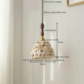 Celako™ Copalum Pendant Light | Resin American Vintage Kitchen Island Lighting