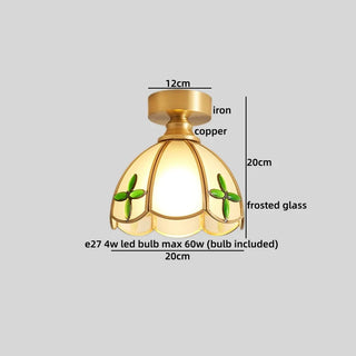 Celako™ Vitroso Ceiling Light | Glass Vintage