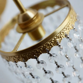 Celako™ Crysara Wall Light | Crystal Bedroom Lighting